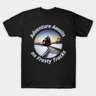 Frosty Tracks of Adventure T-Shirt